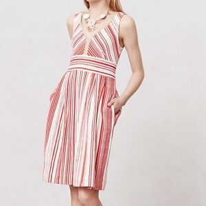Anthropologie | Poppy Red and White Dress | 6